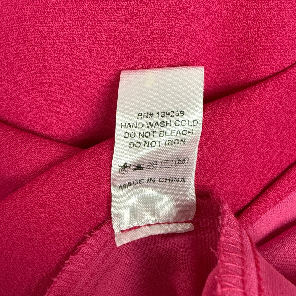 Tuckernuck Hot Pink Tie-Back Mini Dress - Picture 9 of 9